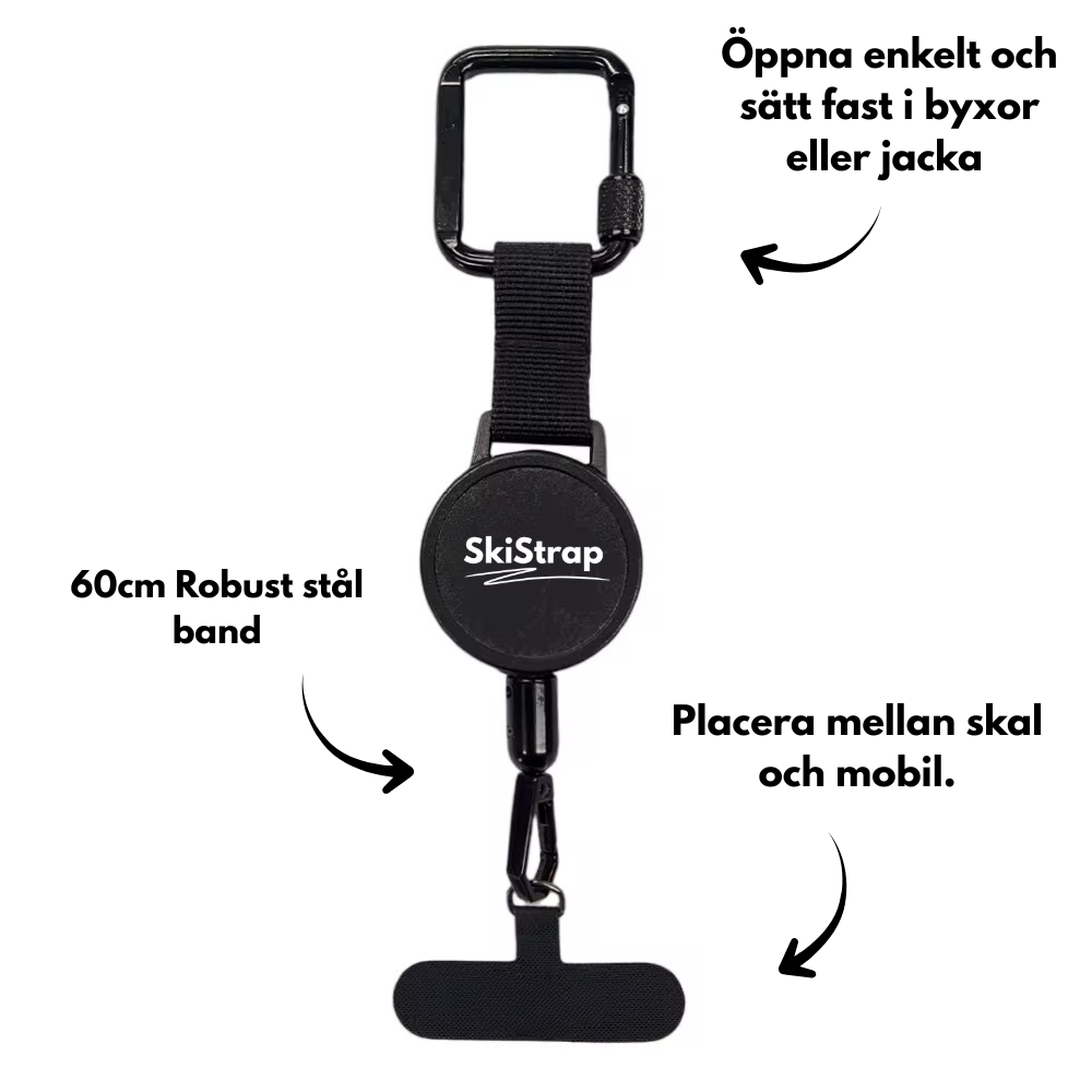 SkiStrap - Säker mobil i lift & backe.