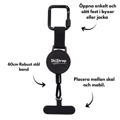 SkiStrap - Säker mobil i lift & backe.