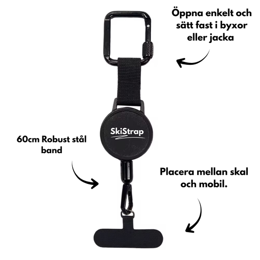 SkiStrap - Säker mobil i lift & backe.